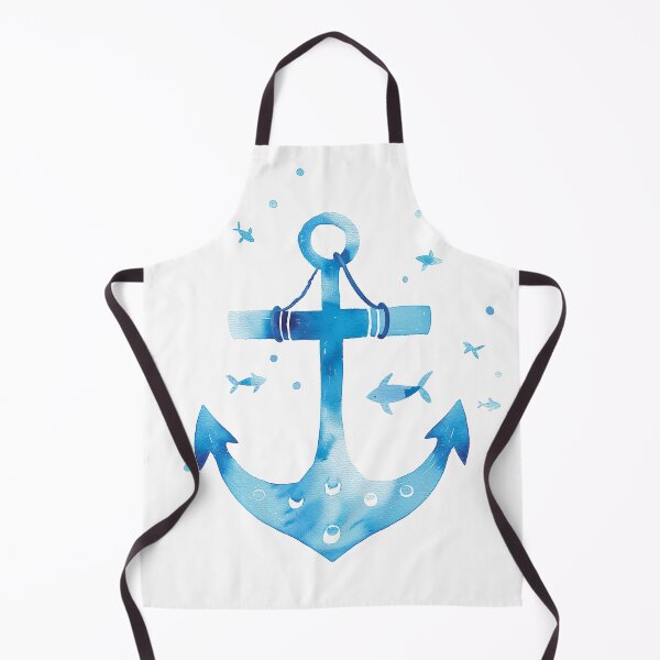 Item preview, Classic Anchor Watercolor Design for Nautical Decor designed and sold by WishMerge.
