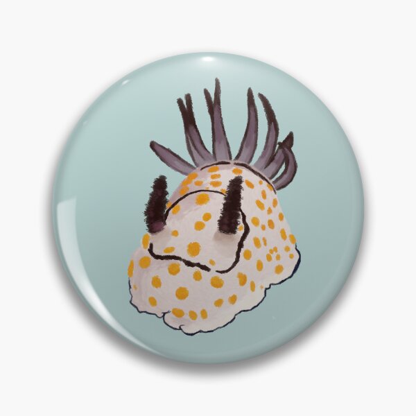 Item preview, Nudibranch - sea slug - Goniobranchus annulatus - sea green designed and sold by Poulpimousse.