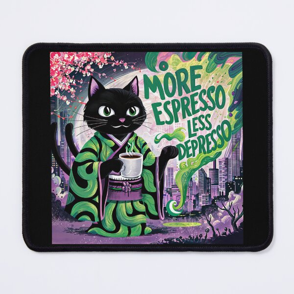 Item preview, More Espresso Less Depresso designed and sold by winnermemes.