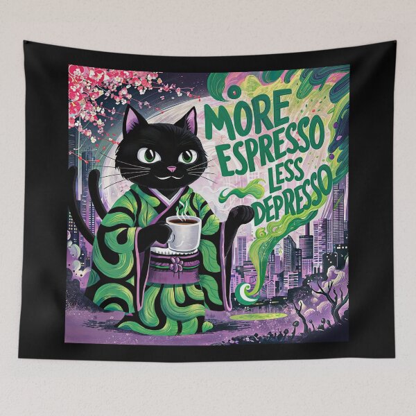 Item preview, More Espresso Less Depresso  designed and sold by winnermemes.
