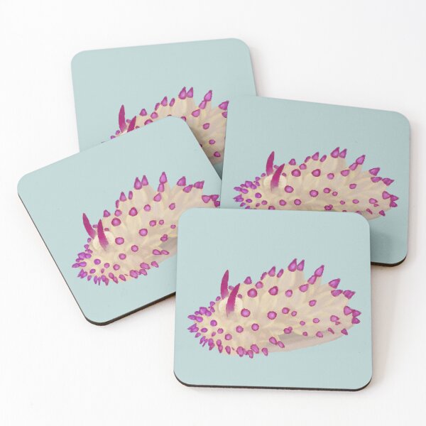 Item preview, Nudibranch - sea slug - Janolus savinkini - sea green designed and sold by Poulpimousse.