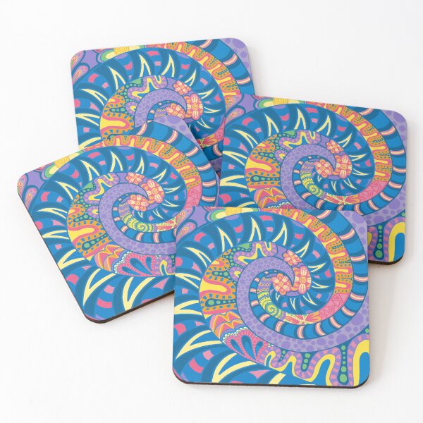 Item preview, Trippy Doodle Darker Version designed and sold by GamePigeonFan.