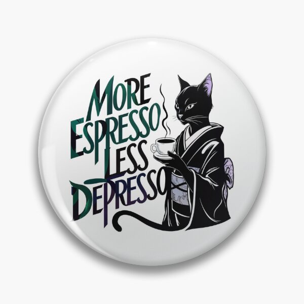 Item preview, More Espresso Less Depresso  designed and sold by winnermemes.