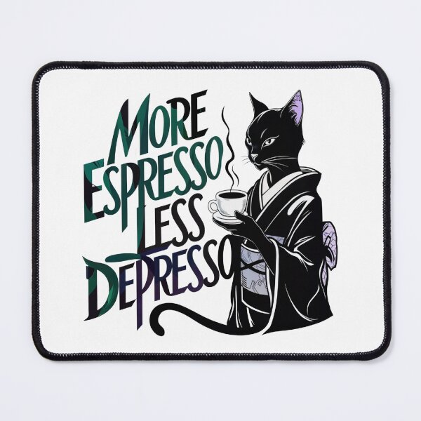 Item preview, More Espresso Less Depresso designed and sold by winnermemes.