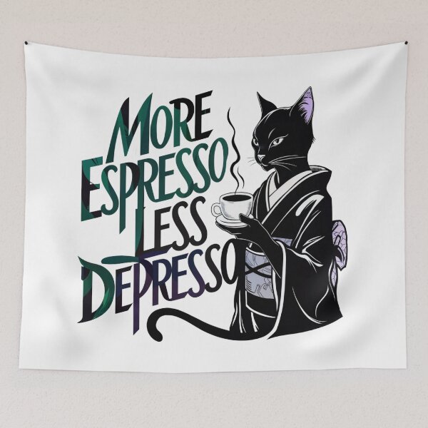 Item preview, More Espresso Less Depresso  designed and sold by winnermemes.