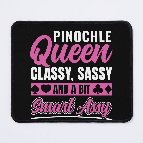 Item preview, Womens Pinochle Queen Funny Pinochle Player designed and sold by BlueBerry-Pengu.