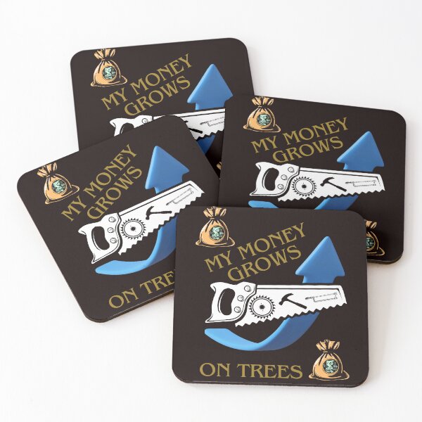 Item preview, My Money Grows On Trees Funny Gifts For Arborists designed and sold by ArtAnelira .