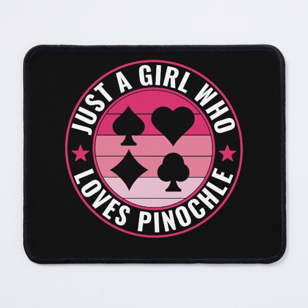 Item preview, Womens Just a Girl who Loves Pinochle designed and sold by BlueBerry-Pengu.