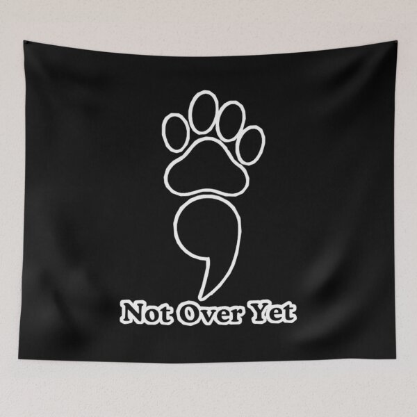 Item preview, Not Over Yet Paw Print designed and sold by EYE ILLUSTRATE  GRAPHICS.