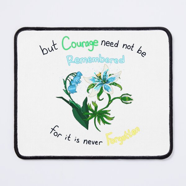 Item preview, Courage Need Not Be Remembered designed and sold by Majoras-Puppet.