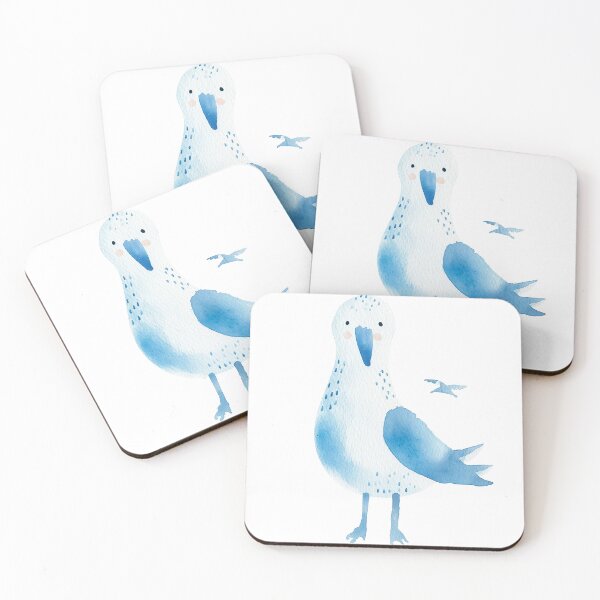 Item preview, Seagull Watercolor Design for Coastal and Beach Decor designed and sold by WishMerge.