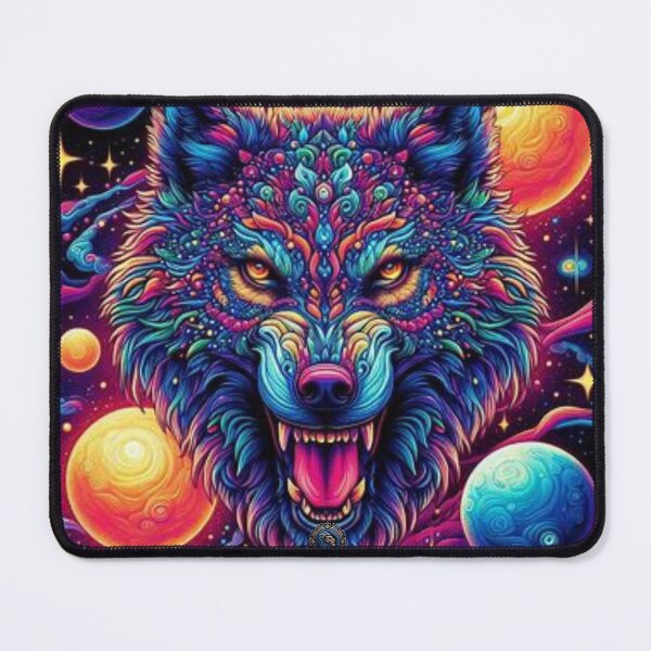 Item preview, Cosmic Canine: The Psychedelic Space Wolf Adventure designed and sold by ThingStore.
