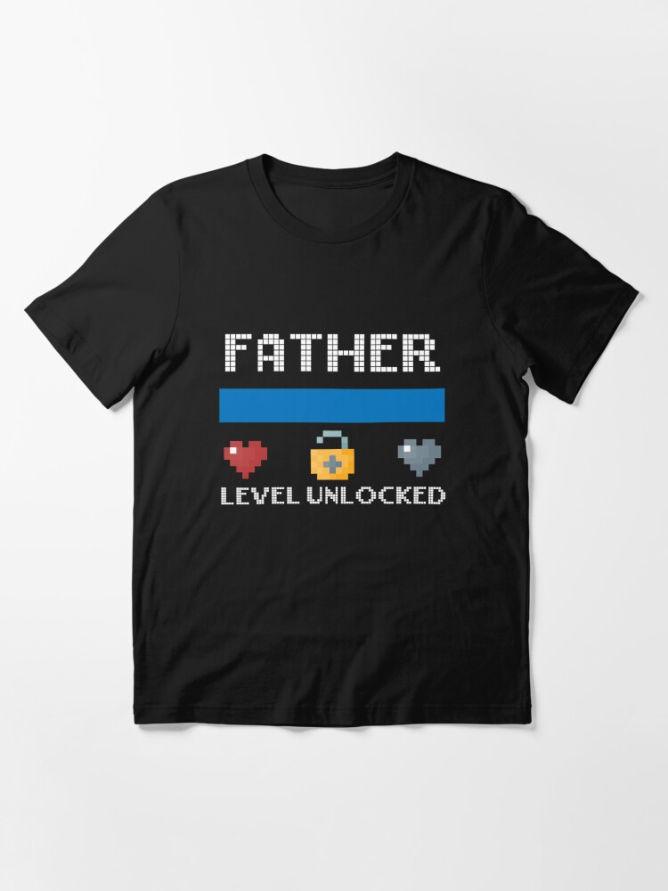 Vater Ebene Entsperrt Neues Baby Ankunfts Vater Dayfamily Lustiges T Shirt Geschenk Vater Ebene Freigeschaltet Neuer Papa Humor Geschenke Fur Neue Vater Alles Gute Zum Vatertag T Shirt Von Larspat Redbubble