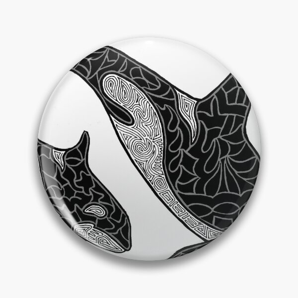 Item preview, Abstract Orcas designed and sold by Brianne Nichols.