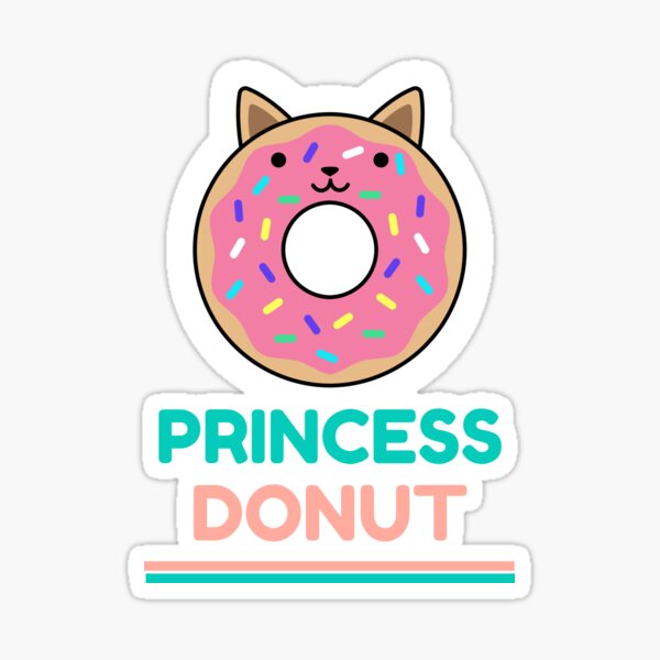 Item preview, Princess donut  designed and sold by VibeStyleShop.