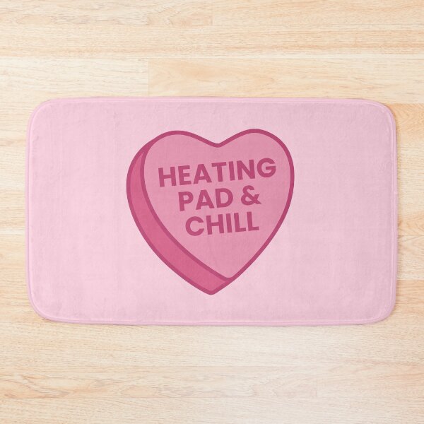 Item preview, heating pad and chill candy heart designed and sold by triplewatersign.