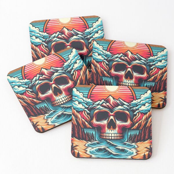 Item preview, Serene Skull designed and sold by Migue Design.