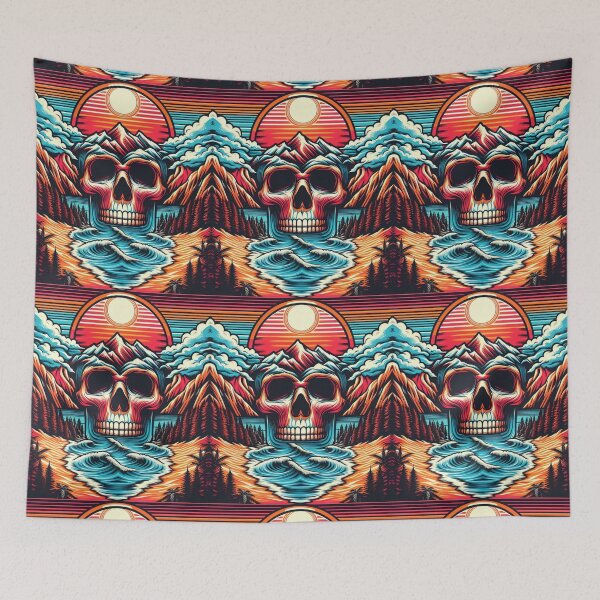 Item preview, Serene Skull designed and sold by Migue Design.