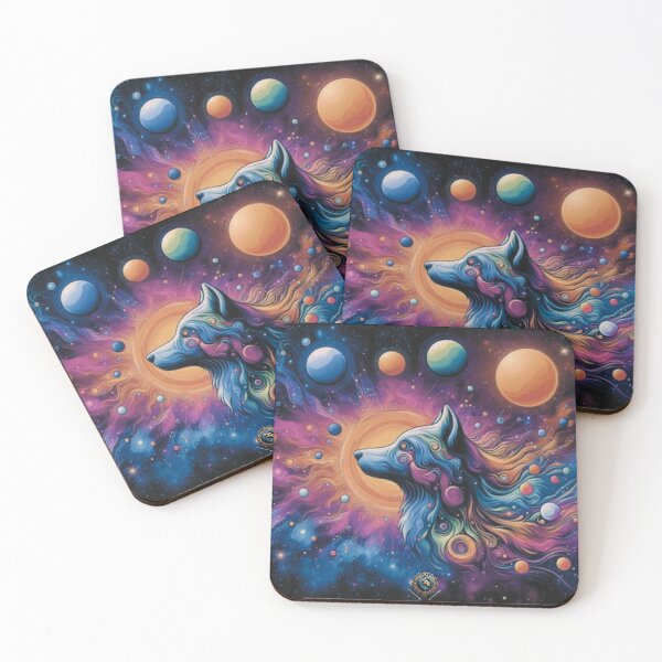 Item preview, Cosmic Canine: The Psychedelic Space Wolf Adventure designed and sold by ThingStore.