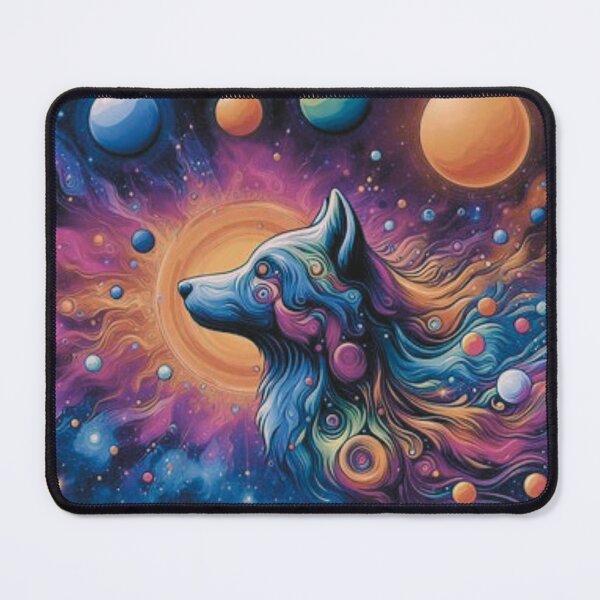 Item preview, Cosmic Canine: The Psychedelic Space Wolf Adventure designed and sold by ThingStore.