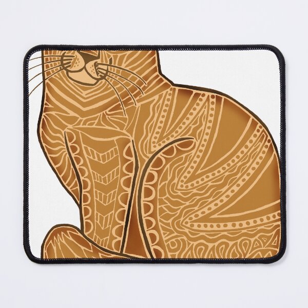 Item preview, Orange Cat Vibes designed and sold by Brianne Nichols.