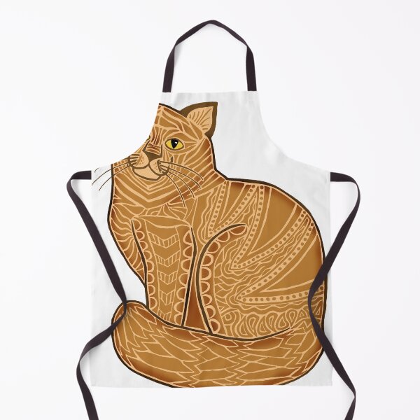 Item preview, Orange Cat Vibes designed and sold by Brianne Nichols.