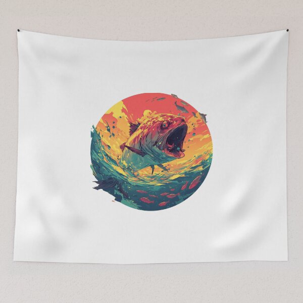 Item preview, Piranha // Endangered species // Animal in danger // Aquatic Animal designed and sold by SMARTKIT  DESIGNAGENCY.