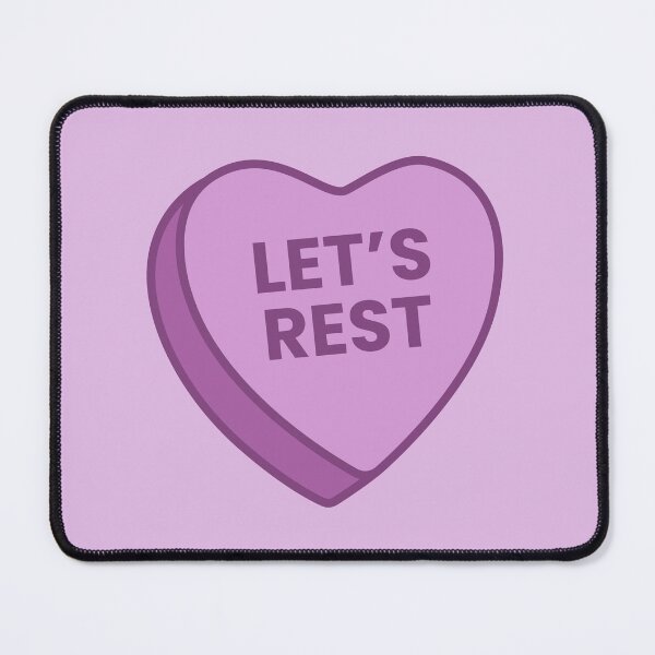 Item preview, let's rest candy heart designed and sold by triplewatersign.