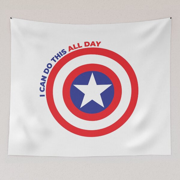 Item preview, Captain Shield - Quote designed and sold by spiderdudejung.