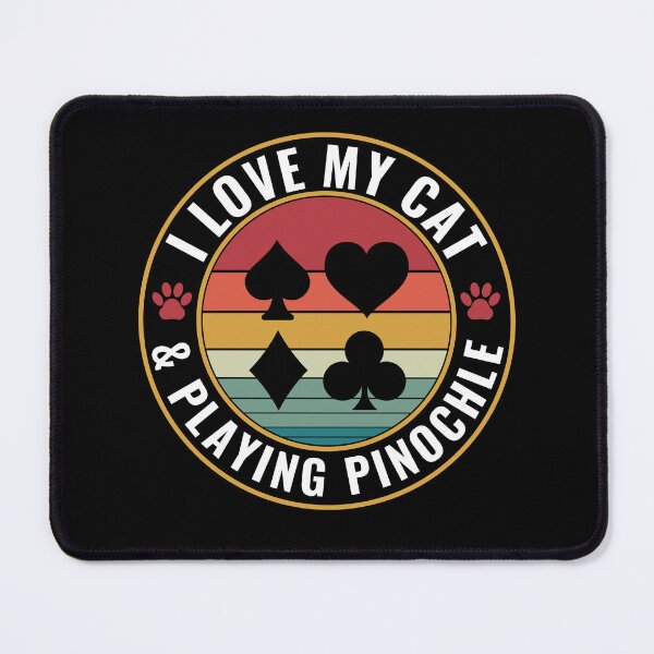 Item preview, I Love My Cat And Pinochle designed and sold by BlueBerry-Pengu.