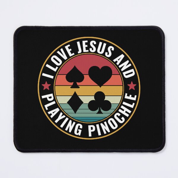 Item preview, I Love Jesus And Playing Pinochle designed and sold by BlueBerry-Pengu.