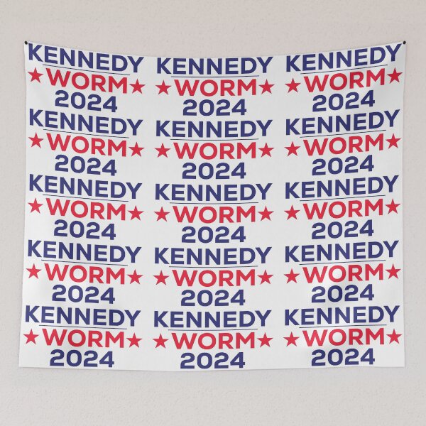Aperçu de l'œuvre Robert Kennedy RFK Jr. Worm 2024 créée et vendue par MiloAndOtis.