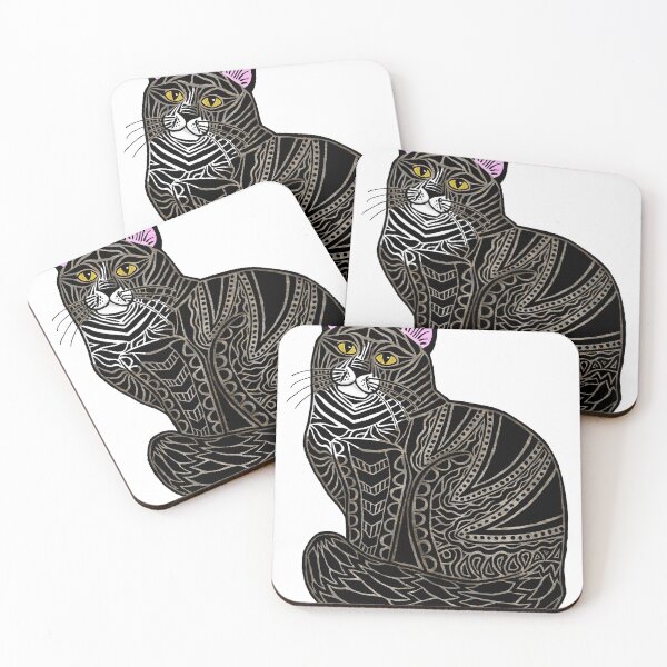 Item preview, Gray Tiger Tabby Cat designed and sold by Brianne Nichols.