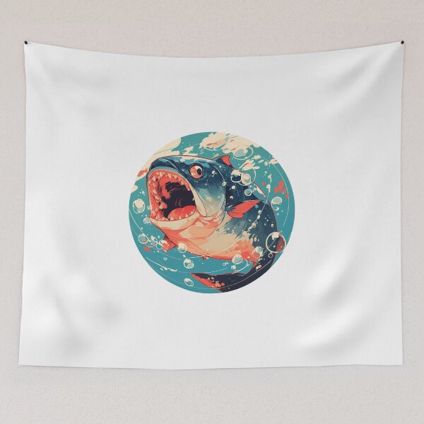 Item preview, Piranha // Endangered species // Animal in danger // Aquatic Animal designed and sold by SMARTKIT  DESIGNAGENCY.