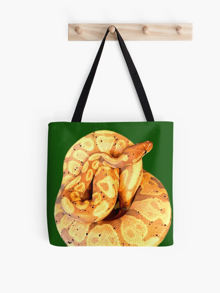 Thumbnail 1 of 2, Tote Bag, Ball Python designed and sold by ontological.