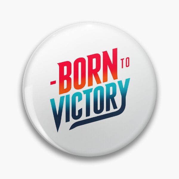 Item preview, Born to Victory - Dynamic Red-Blue Gradient designed and sold by Weknes.