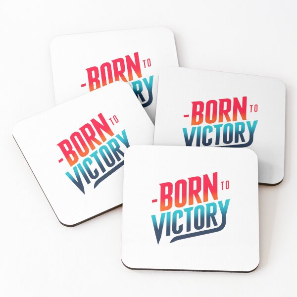 Item preview, Born to Victory - Dynamic Red-Blue Gradient designed and sold by Weknes.