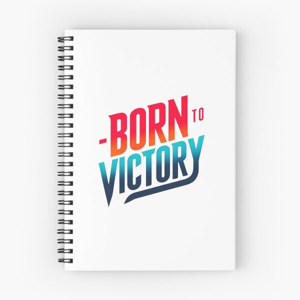 Item preview, Born to Victory - Dynamic Red-Blue Gradient designed and sold by Weknes.