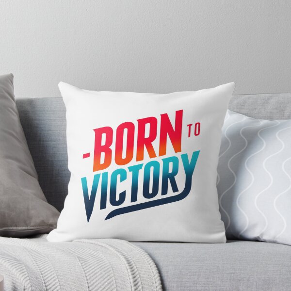 Item preview, Born to Victory - Dynamic Red-Blue Gradient designed and sold by Weknes.