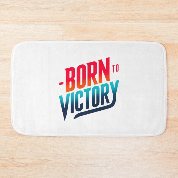 Item preview, Born to Victory - Dynamic Red-Blue Gradient designed and sold by Weknes.