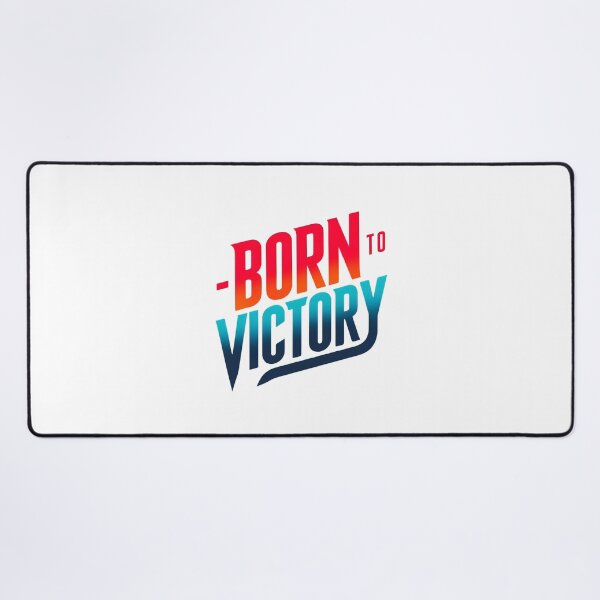 Item preview, Born to Victory - Dynamic Red-Blue Gradient designed and sold by Weknes.
