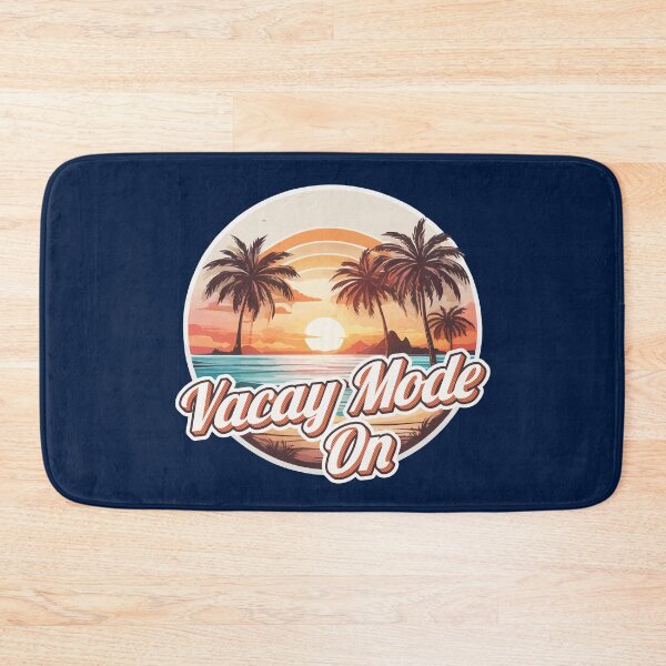 Item preview, Vacay Mode On Sunset Beach Tropical Vacation Mode  designed and sold by thecatcouch.