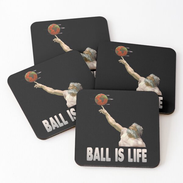 Item preview, god plays basketball - Ball is Life designed and sold by CutOriginalArt.