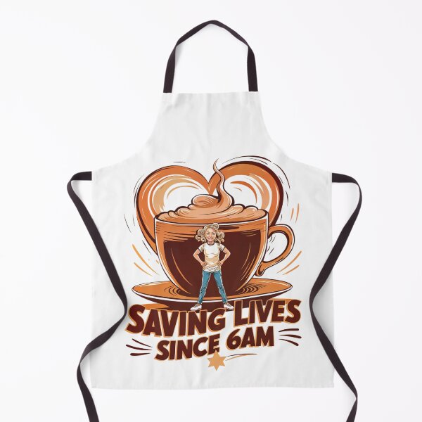 Item preview, Saving Lives Since 6am Coffee Barista,  For  barista,for a waiter, for a coffee shop designed and sold by winnermemes.
