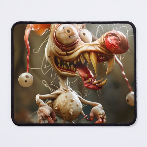 Item preview, Cartoon Horror Dog - Generative Outsider Art designed and sold by deepglitchart.