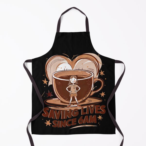 Item preview, Saving Lives Since 6am Coffee Barista,  For  barista,for a waiter, for a coffee shop designed and sold by winnermemes.