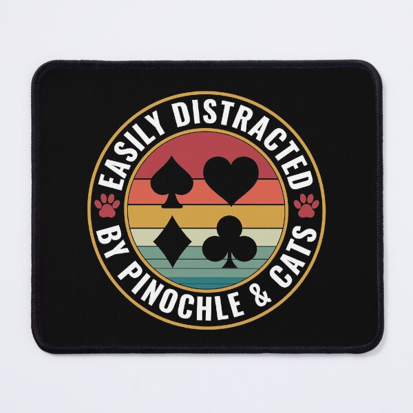 Item preview, Easily Distracted By Dogs And Pinochle designed and sold by BlueBerry-Pengu.