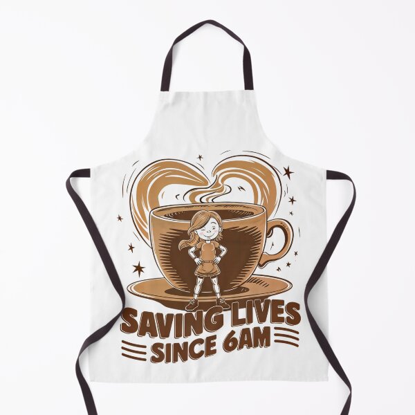 Item preview, Saving Lives Since 6am Coffee Barista,  For  barista,for a waiter, for a coffee shop designed and sold by winnermemes.
