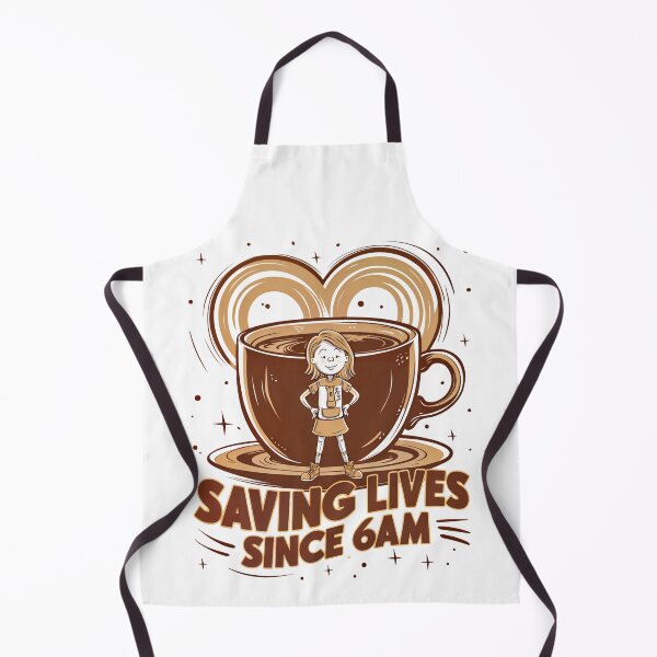 Item preview, Saving Lives Since 6am Coffee Barista,  For  barista,for a waiter, for a coffee shop designed and sold by winnermemes.