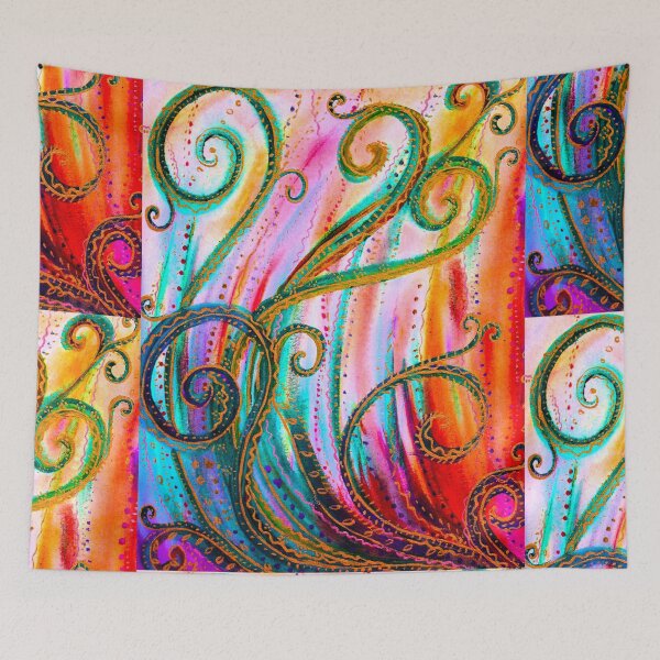 Item preview, Submerged - Algae dance in the sea designed and sold by TiramisuArt.